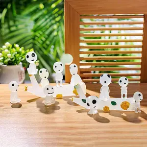 Glow in Dark Tree Elves Decorations, Miniature Fairy Luminous Ghosts for Garden, Aquarium, Dollhouse, Potted Plants, Christmas DIY Supplies