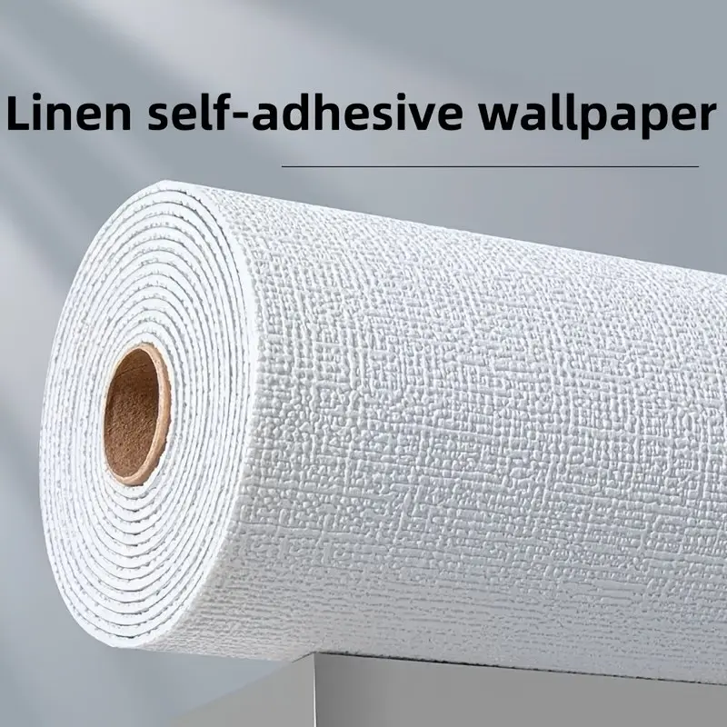 1pc 10.0m Roll 3D Foam Wallpaper, Self-Adhesive Thick Wallpaper, Easy Installation, Waterproof and Stain-Resistant, Ideal for Home Decor