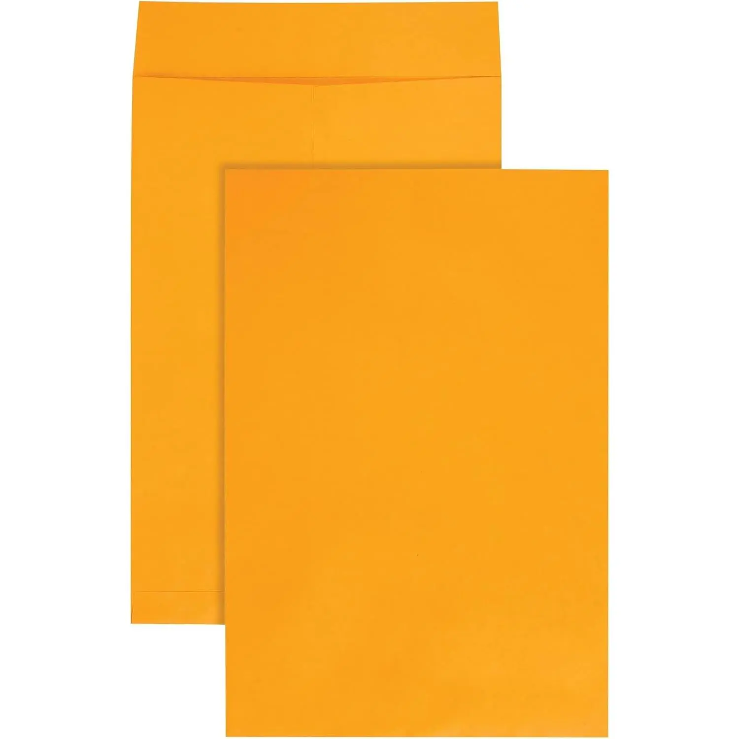 Jumbo Kraft Envelopes, 12-1/2 x 18-1/2, Ungummed Catalog Envelopes for Storing and Organizing, 28 lb Kraft Paper, 25 per Box (QUA42353), Light Brown(Gift)