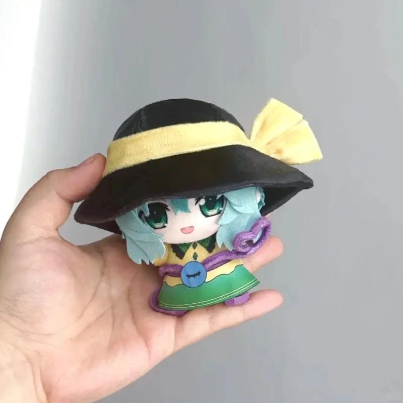 2026 Hot Touhou Project Koishi Komeiji Fumo Plush Toy, 100% New 10cm Cute Chibi Soft Stuffed Doll, Anime Game Peripheral with Sakuya Izayoi & Fujiwara No Mokou Themed Accents, Gift for Fans & Collectors