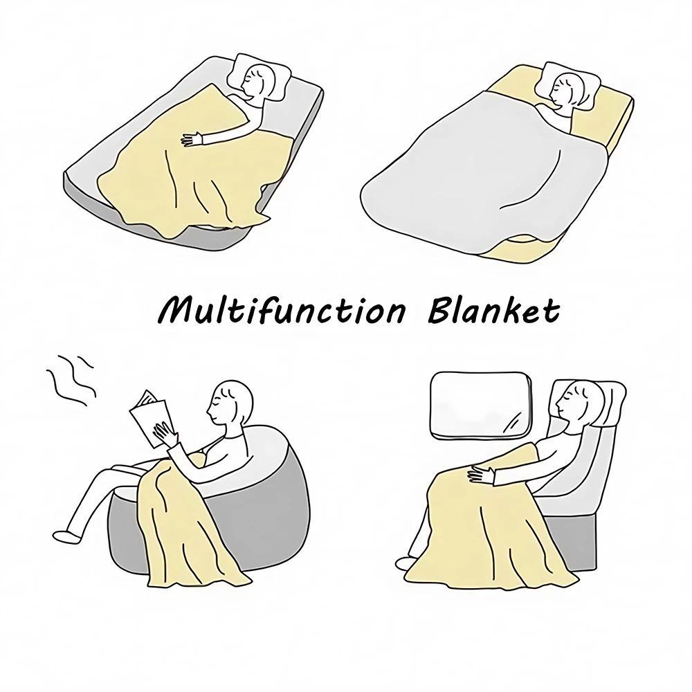 Spring Gifts for Her Women Sdoo Vintage Cherry Blossom Blanket Floral Present Soft Light Flannel Throw Mother's Day Keepsake