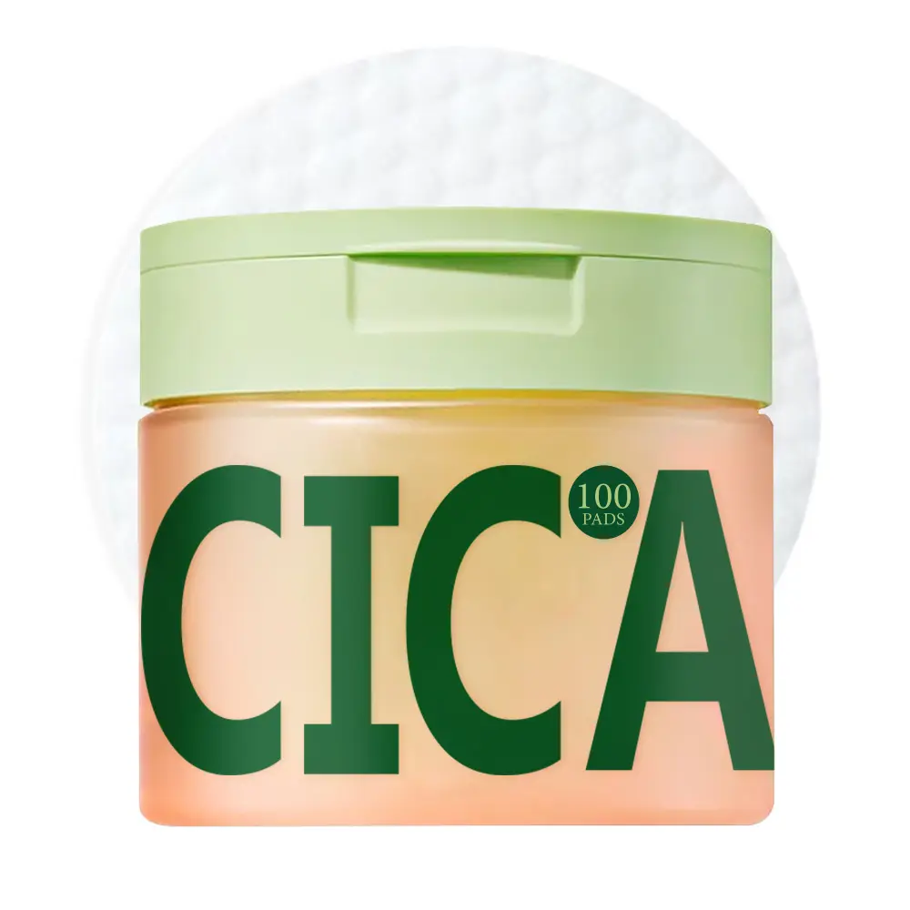 100 pieces of Centella Asiatica cleansing and skin care cotton pads, Dark Spot Toner Pads