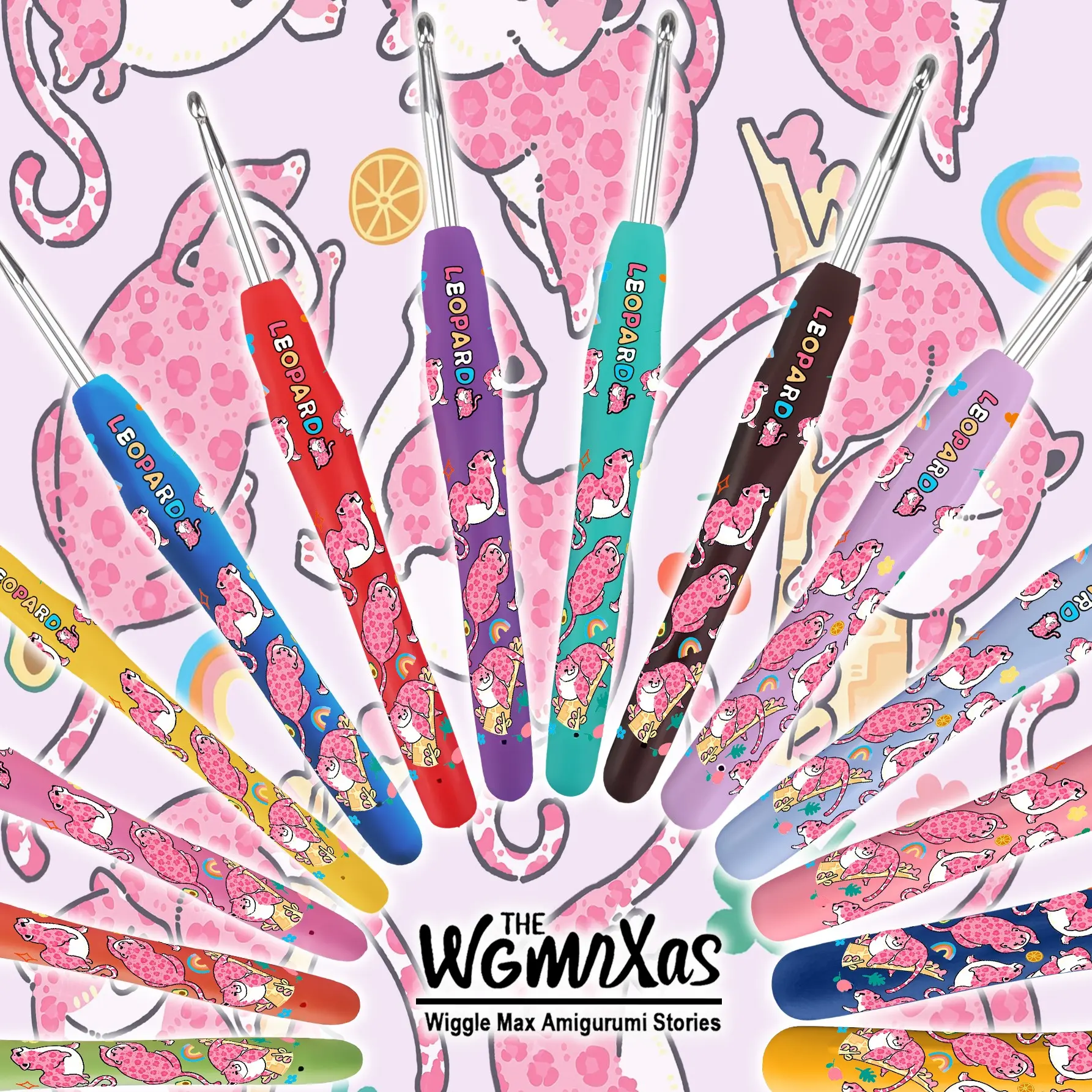 3pcs/4pcs/14pcs Crochet Hooks, Multicolor Ergonomic Soft Handle, Arthritis Friendly, 2.0mm-10.0mm, Ideal for Knitting Enthusiasts