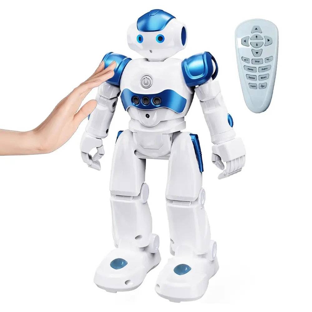Smart Remote Control Robot Toy, Music Player, Gesture Sensor, USB Rechargeable, Kids Gift, Dance Mode, 8-12 Years, Birthday, Christmas, Halloween