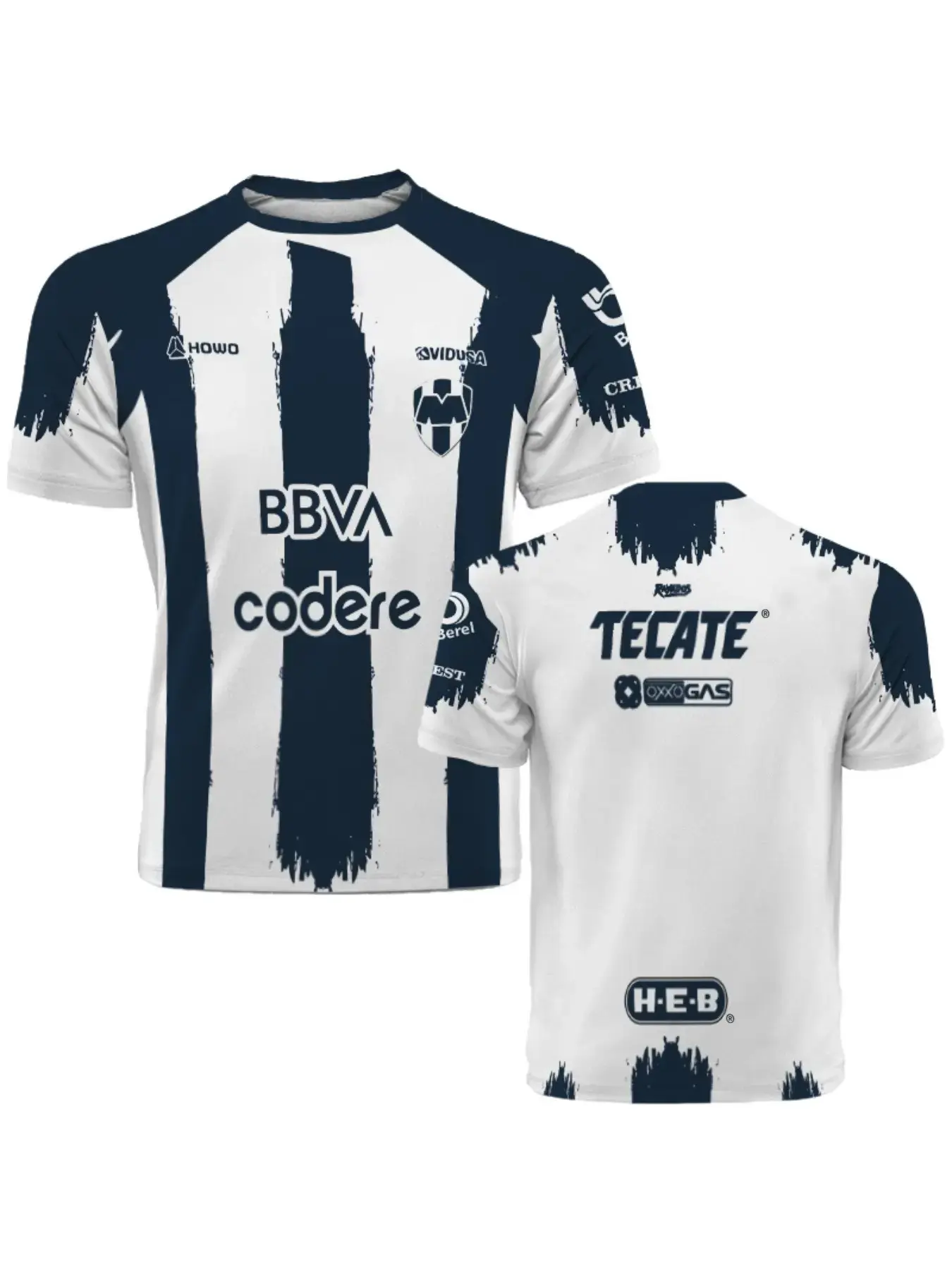 Beach surfing Summer Mexico 25_26 New Football Home Jersey Rayados Monterrey 3D Printed Quick-dry Sports Top Soccer T-Shirt Men's Sports Athletic Tops Sports Apparel Sportswear Clothing