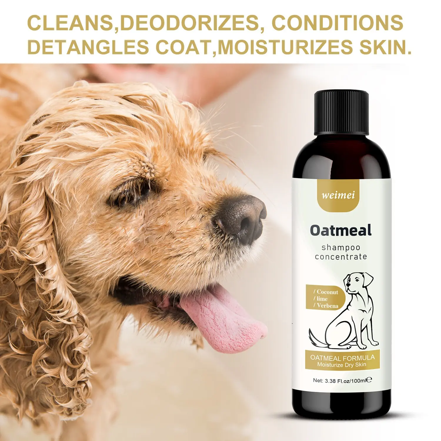 Pet Shampoo for Cats and Dogs, Gentle Cleansing Formula, Non-Irritating, Removes Dirt and Odor, Leaves Fresh Scent, Ideal for Daily Use