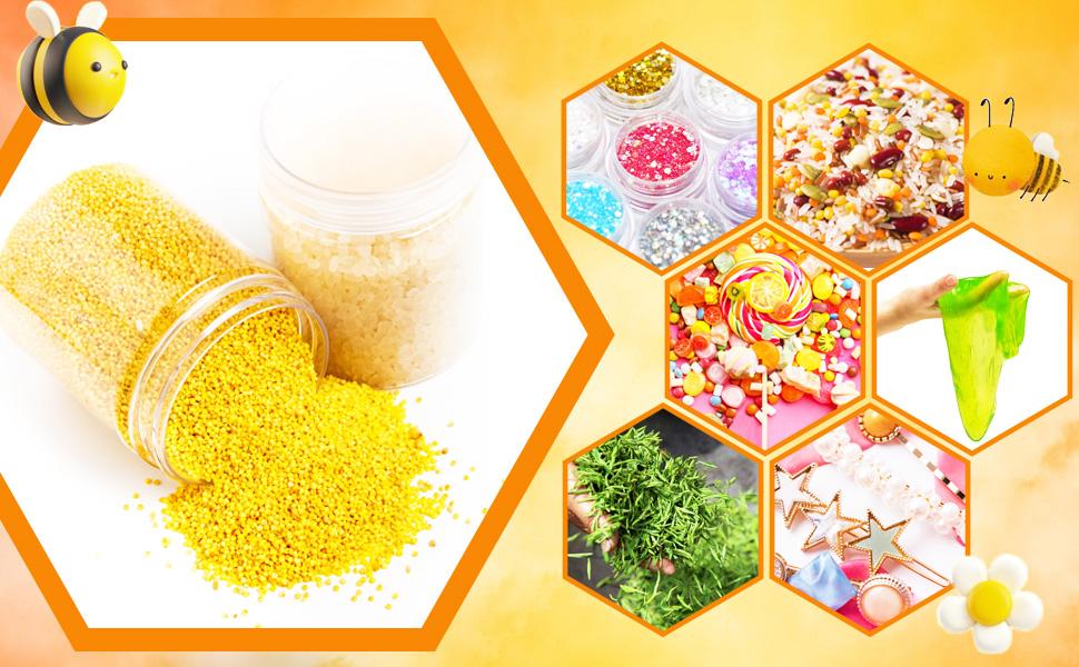 20Pack 4oz Clear Plastic Slime Containers with Lids,Round Refillable Travel Storage Sealed Jars Wide Mouth Container for Candy,Makeup,Cosmetics,Lotions,Eye Shadow,Cream,Butters