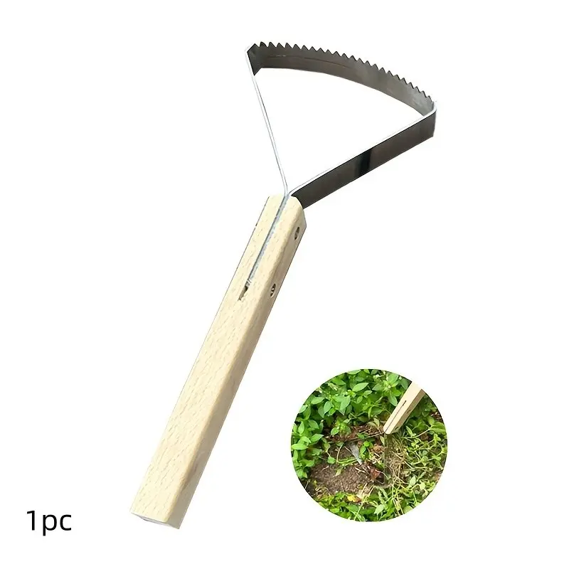 Manual Weeding Fork, Soil Penetrating Tip, Root Pulling Function, Ideal for Lawn, Garden, Sidewalk, Driveway, Parking Lot Weed Removal, Yard Rake, Garden Tools