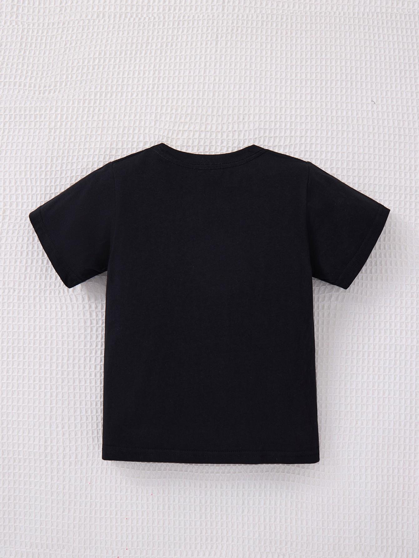 2025 Family Matching Thanksgiving T-Shirts - Funny Turkey & Autumn Graphic Crew Crew Making Memories Together, Black with Orange Lettering, Casual Round Neck Tees for Boys & Girls, All-Season Comfort,, Family Party Outfits, Crewneck Short Sleeve (3-13Y)