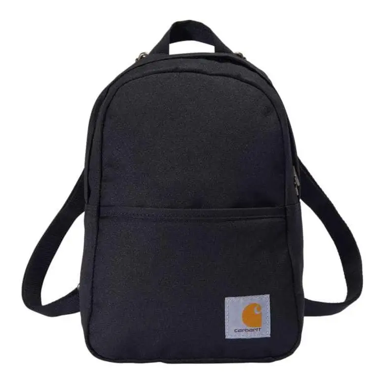 Carhartt Classic Unisex Polyester Backpack – Minimalist Casual Style in Black