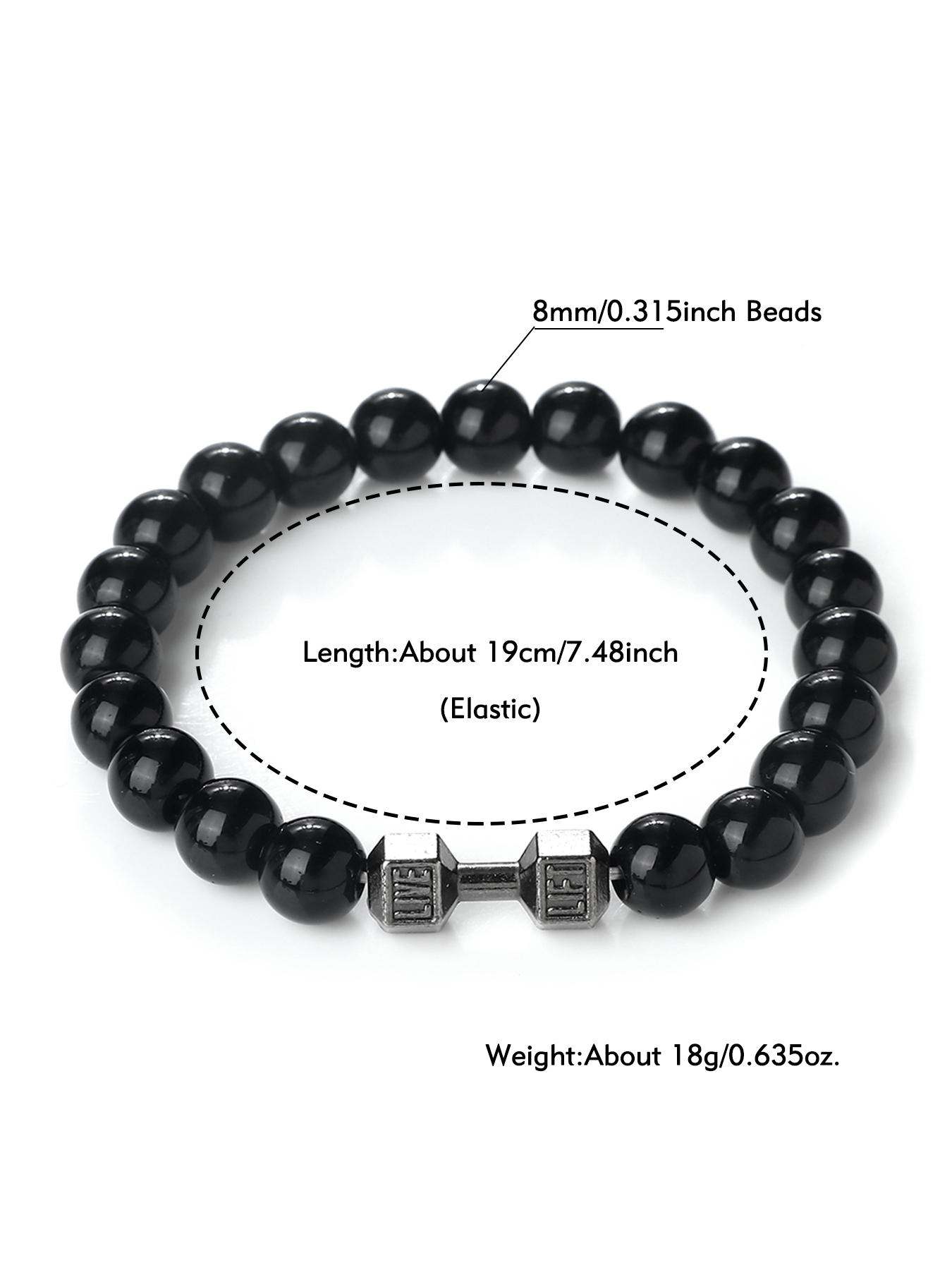 Natural Stone Beaded Bracelet, Adjustable Bracelet, Fashionable Jewelry for Women & Men, Style Bracelet for Party, Daily Clothing Decor, Trendy All-match & Exquisite Jewelry for Birthday Gift