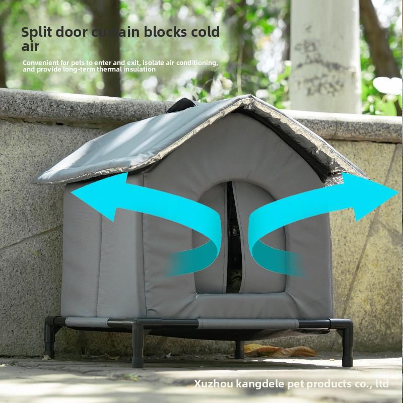 Outdoor Cat Nest Windproof & Rainproof Warm Comfortable All-Weather House with Waterproof Fabric & Reinforced Edges