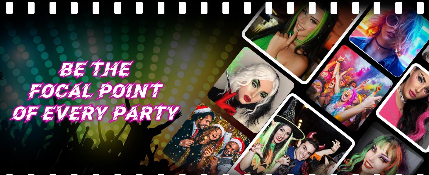 SOFEIYAN 10 Pcs Colored Hair Extensions Party Highlights Colorful Clip in Hair Extensions 22 Inch Straight Synthetic Hairpieces for Women Kids Girls Halloween Christmas Cosplay SOFEIYAN 10 Pcs Colored Hair Extensions Party Highlights Colorful Clip in Hair Extensions 22 Inch Straight Synthetic Hairpieces for Women Kids Girls Halloween Christmas Cosplay