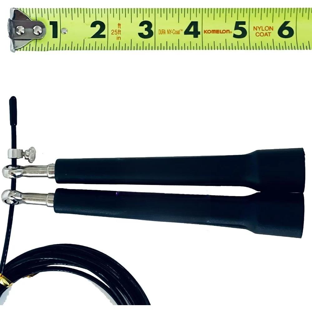 - Blazing Fast Double Unders - Latest Technology Adjustable Cable Jumping Rope for WODs, MMA, Martial Arts, Box