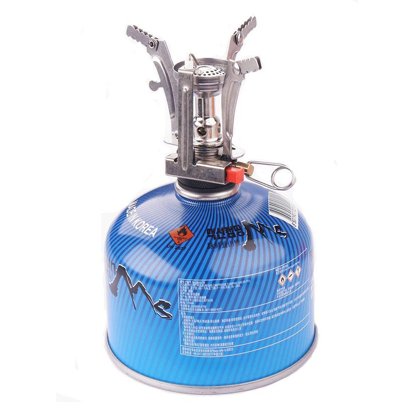 Foldable Electric Ignition Camping Stove Mini Portable Backpacking Stoves Outdoor BBQ Grill for Picnic Hiking Travel