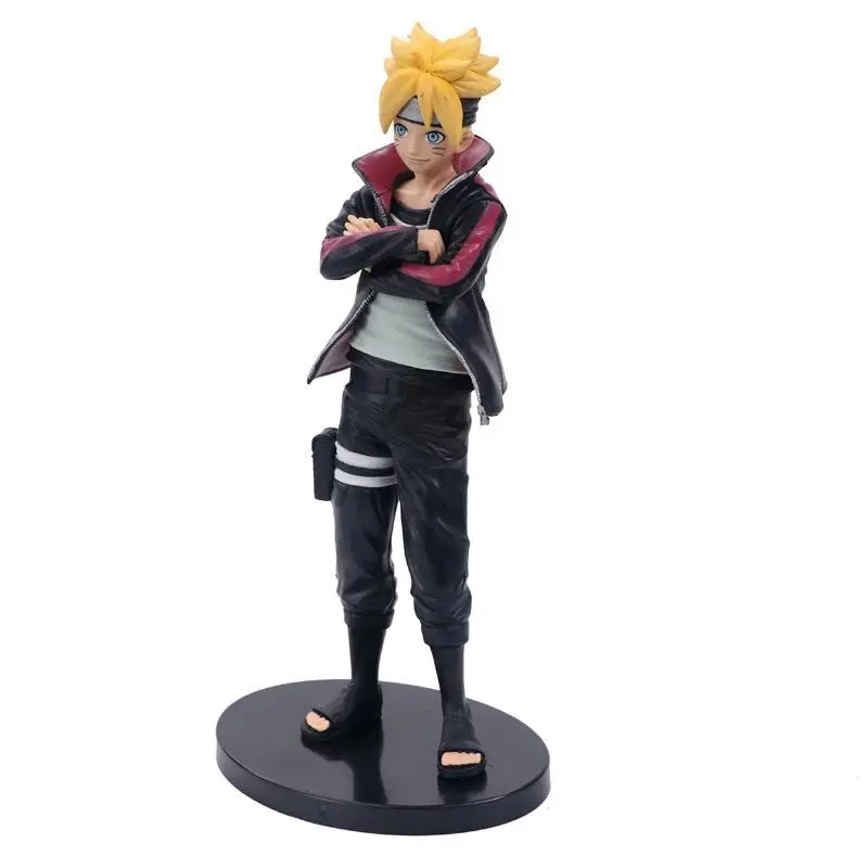 24cm Anime figure NARUTO BORUTO THE MOVIE Figure Uzumaki Boruto Action Figure Standing PVC Collection Model Toy Model Dolls