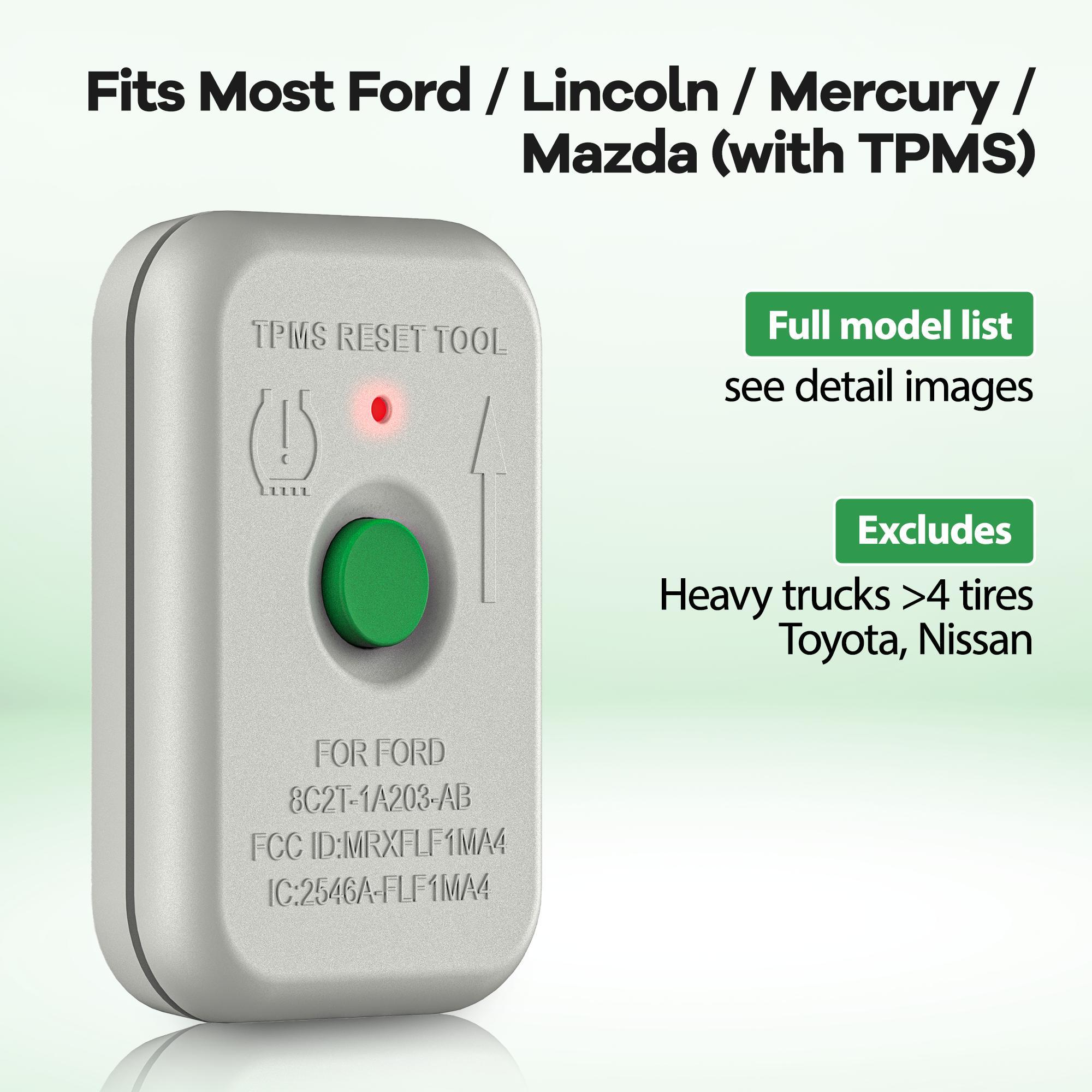 VXDAS TPMS19 for Ford | Tire Pressure Sensor Relearn & Reset Tool | Essential for F-150, F-250, F-350, Mustang, Explorer & Lincoln (2006-2025)