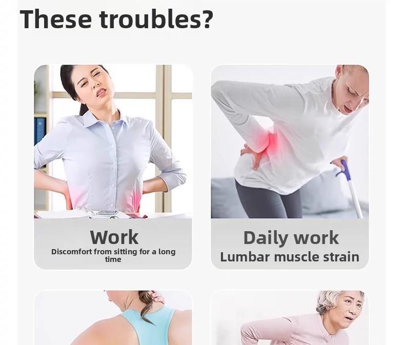 Waist reliever, waist stretching massager, yoga aid, cervical spine back support, back stretching, waist stretching artifact,spine decompression, lumbar spine relaxer