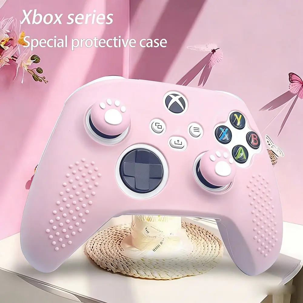 Xbox Series Controller Case, Xbox One Silicone Grip, Elite Gen 2 Soft Non-Slip, Xbox 360 Skin-Friendly Feel, Protective Cover