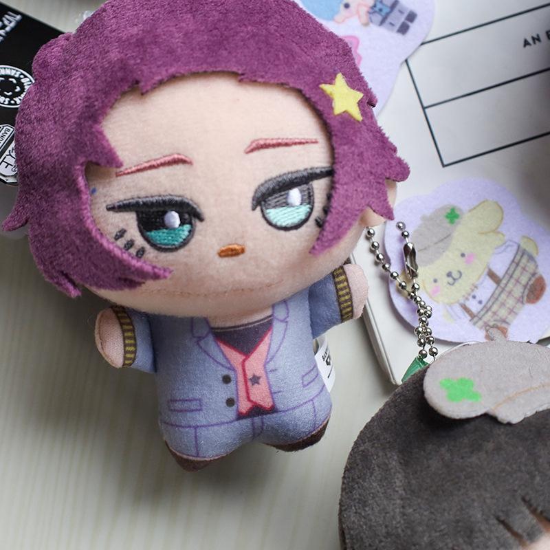 12cm Blue Lock Plush Toy Keychain Yoichi Isagi Nagi Seishiro Mikage Reo Rin Itoshi Itoshi Sae Anime Peripheral Cute Stuffed Doll