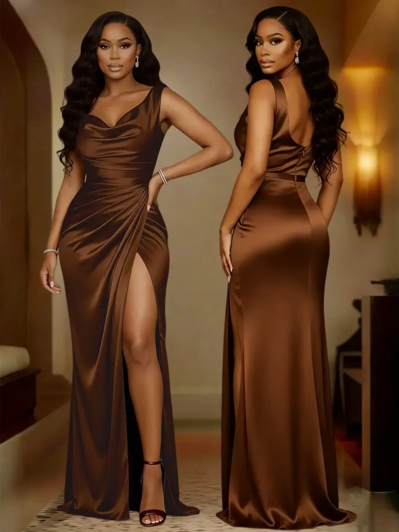 amazon black and gold formal dresses Elegant Black Gold Appliqued Evening Gown: A-Line Satin Formal Dress with  Long Sleeves, Floor-Length Prom & Party Wear; Consider our selection of  gold