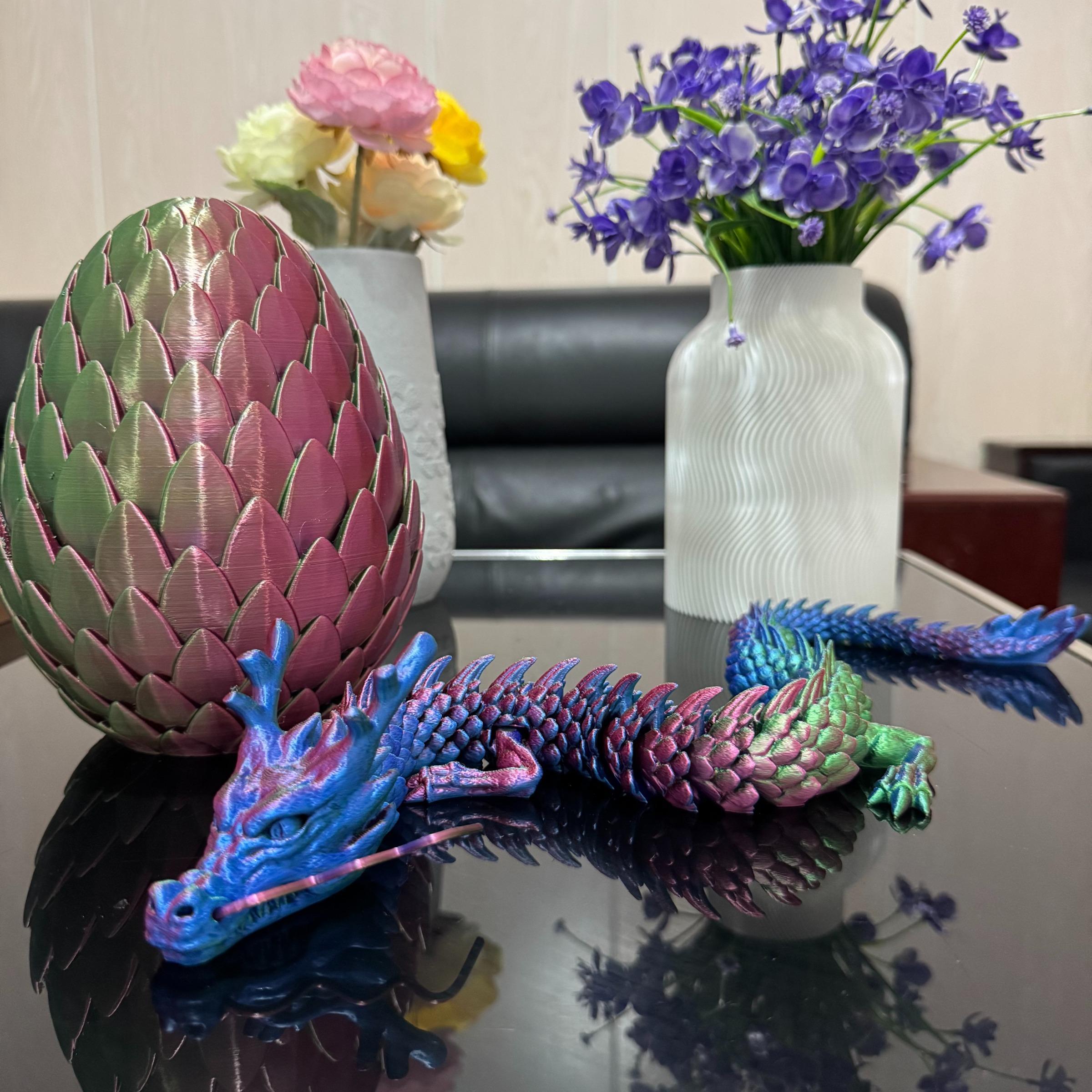 Large Lotus Dragon Egg Set, 60cm Dragon + 18cm Egg, 30cm Dragon + 9cm Egg, Two Size Options, Home Decor, Festival Party Decoration, Gift Idea