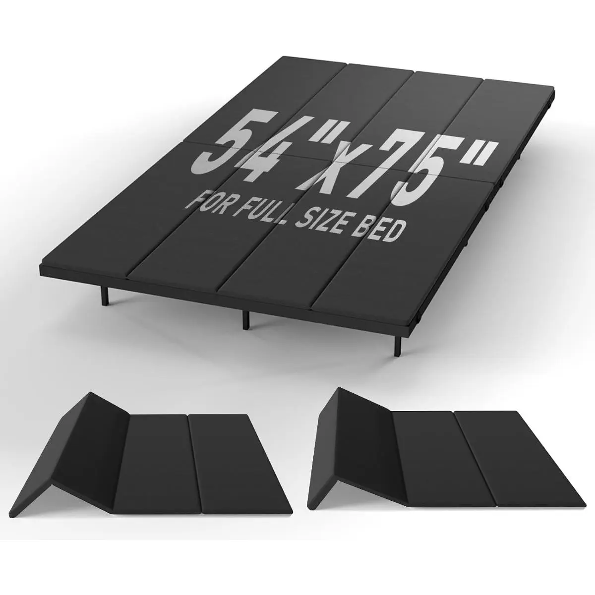 Full Size Bunkie Board 54"x75" | Anti‑Sag Bed Support Board for Slatted Bed Frame, Non‑Slip Breathable Thin Light Bed Base, Noise Reduction & Moisture Resistant