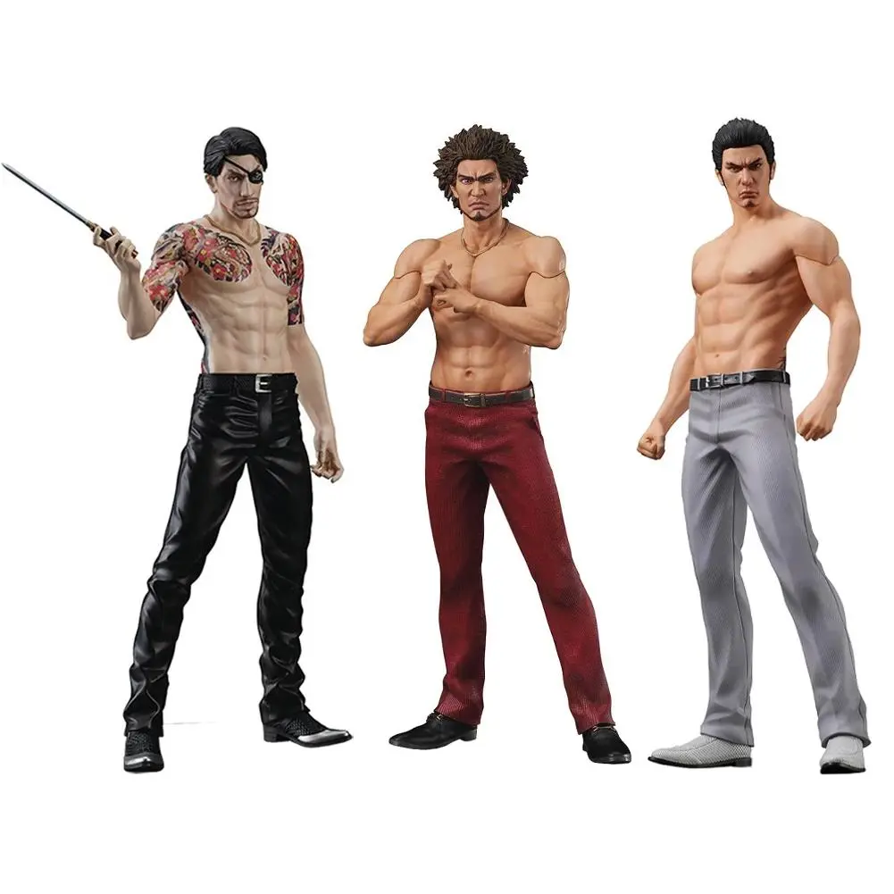 2026 New hot item Anime Dragon figure Kasuga Ichiban Kazuma Kiryu Action Figure Goro Majima Figure Strong man Model Toy Doll Ornament collect Gift