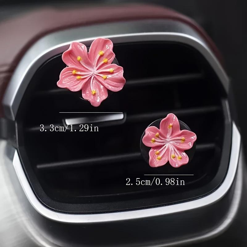 Car Air Freshener Clip, Car Diffuser and Air Outlet Decoration, Refillable Car Air Freshener Clip without Fragrance Tablet, Universal Car Interior Decoration Accessory