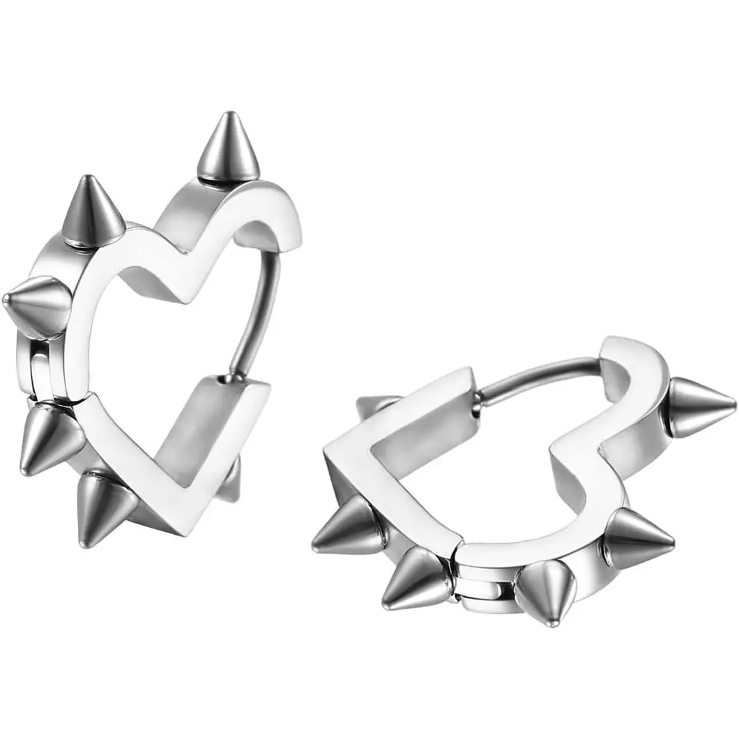 Silver-Spike Heart