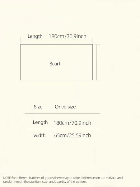 Fashionable Plaid & Heart Pattern Tassel Decor Scarf, Checkered Scarf, Casual Soft Warm Shawl for Fall & Winter, Fashion Accessories for Women & Men