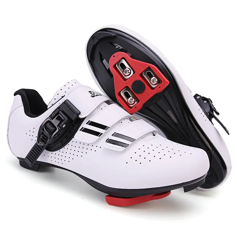 Bicycle shoes, cycling shoes, men's and women's road bike lock shoes, mountain bike power assist shoes, hard sole