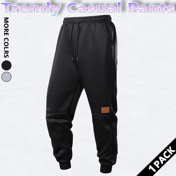 Men's sweatpants with drawstring pockets, casual and comfortable regular fit, autumn clothing, suitable for sports and fitness, daily wear men's clothing