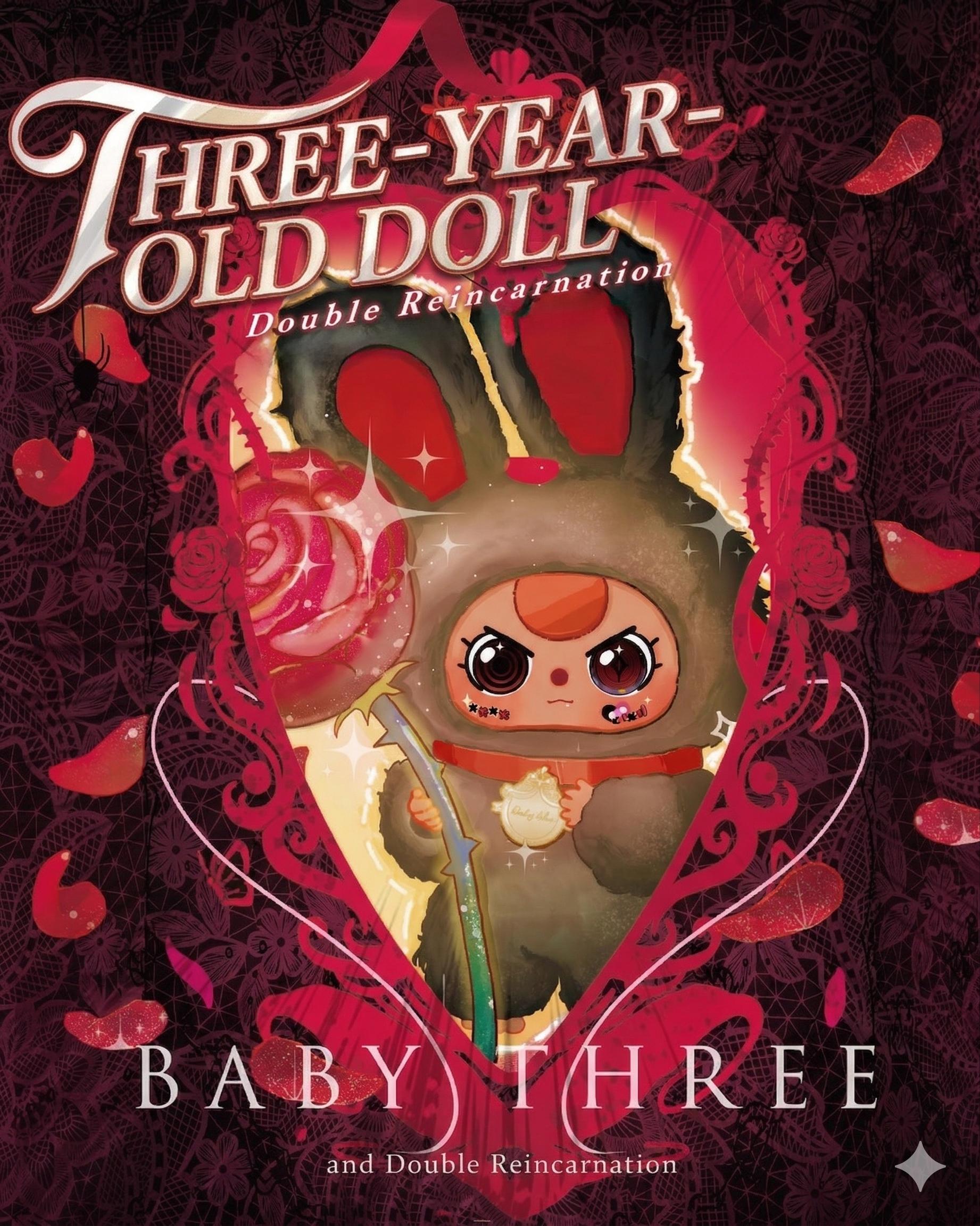 Baby Three -3rd Anniversary Rebirth Limited Plush Blind Box - Cute Collectible Doll