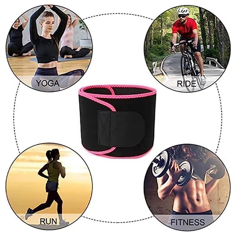 Sports Waist Trainer for Women, Waist Trimmer Cincher, 1 Count Adjustable Velcro Waist Trimmers, Fitness Accessories for Home Gym Workout, Waist Trimmer Belt