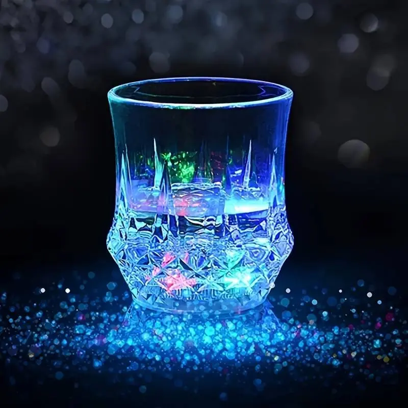 Glowing Cup for Parties, Colorful LED Light-Up Cup, Perfect for Birthdays, Christmas, Disco, Valentine's Day, Party Gatherings