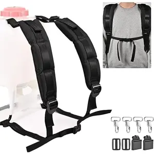 Adjustable Synthetic Backpack Sprayer Straps with Spare Hooks & Accessories, Manufacturer Warranty, Compatible with Chapin 60114, 61800, 63924, 60124 Series & Other Brand Backpack Sprayers