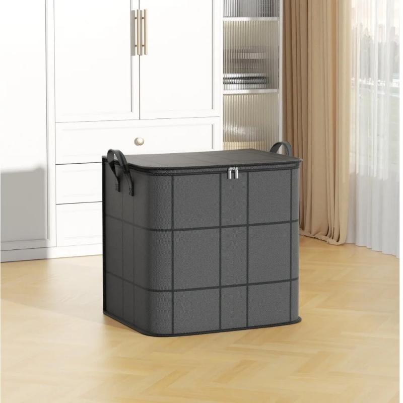 Foldable Clothes Storage Bins Clothes Organizer Large Capacity Wardrobe Sorting Storage Bucket Waterproof Multifunction