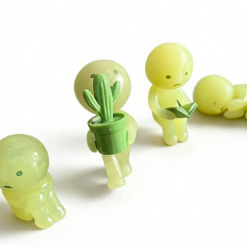 Hot Selling Smiski Hippers Mini Blind Box Bedroom Fitness Multi Theme Luminous Doll Ornaments Ideal Blind Box Toys Gift