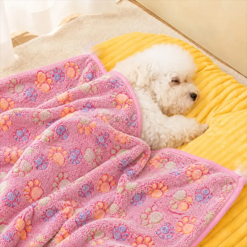 High-End Pet Blanket for Cats and Dogs, Soft and Comfortable, Warm and Cozy, Ideal for Small to Medium Pets, Home Use