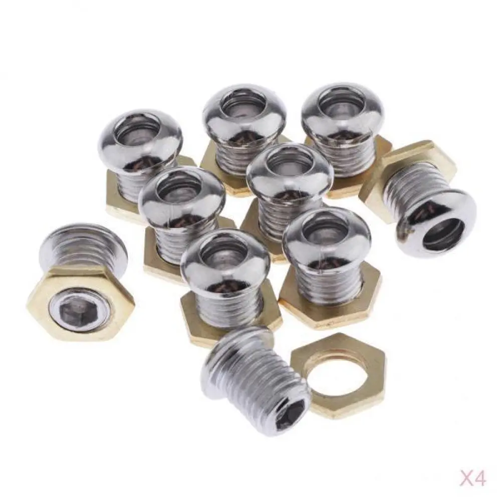 Pack of 40 Drum Hardware with Gasket and Washer, 1/2\\\\\\\'\\\\\\\'