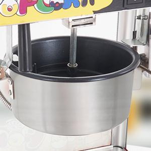 Commercial Popcorn Machine, 10 Oz Kettle, 1300W Countertop Popcorn Maker for 60 Cups per Batch, Movie Theater Popcorn Popper with 3-Switch Control, 2 Scoops 1 Cup, Red (18.5''L*12.8''W*25.8''H)