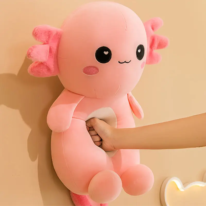 Axolotl Plush - Cute Axolotl Stuffed Animal, Kawaii Soft Plush Doll, Axolotl Home Decor Gift,Wooden,Gold,portable,Assorted,Red,LED,halloween,summer,Large