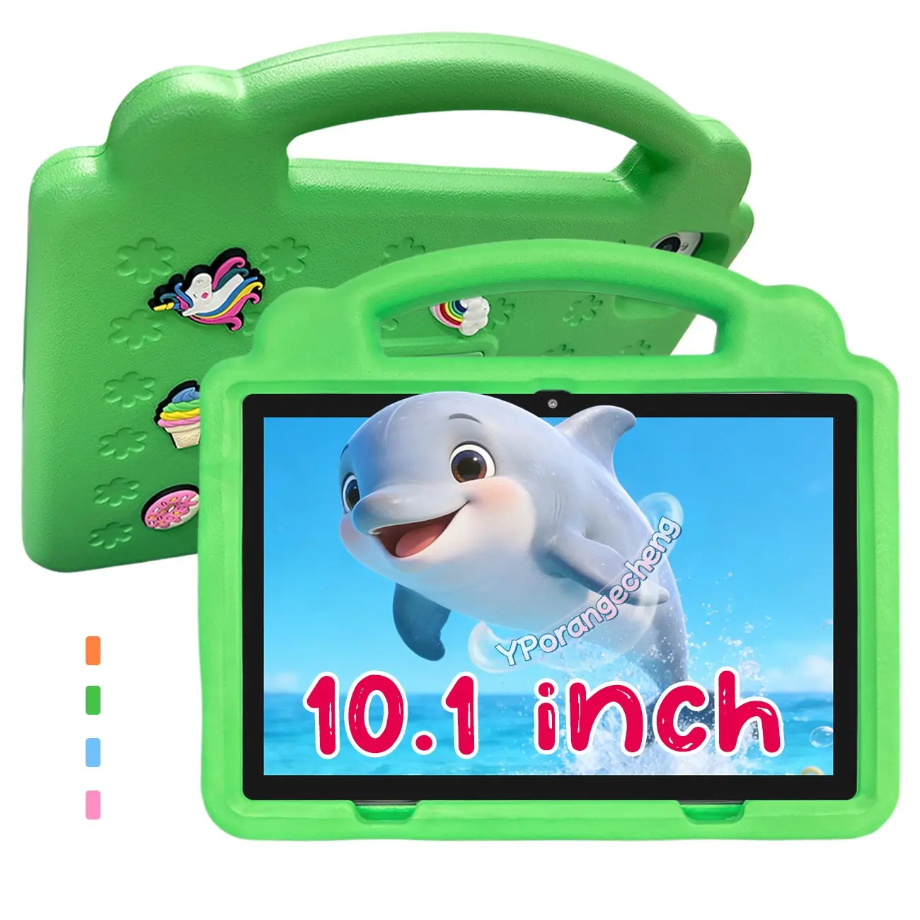 10.1-Inch Gaming Tablet! Father's Day #DealsForYouDays All-in-One Work/Study/Entertainment, HD Display, Dual Camera, 5G WiFi, Protective Case Included, Birthday/Christmas Gift for Teens (Blue/Pink, No Charger)#SummerFind