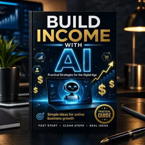 ChatGPT Income Guide Book, Learn How to Monetize AI Tools, Work From Home, Increase Passive Income With Step-by-Step Methods, Online Business Growth, Digital Age