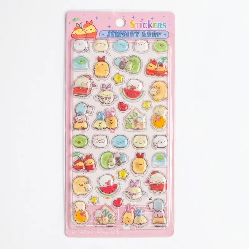 2026 New 3D Crystal Stickers, Cute Cartoon Animal Stickers, Phone Case Stickers, Kids Collection Stickers, Birthday Gift, Digital Products Stickers, Luggage Stickers