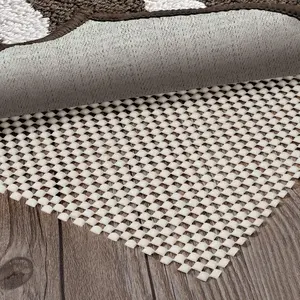 Non Slip Rug Pad Rug Gripper for Hardwood Floors, Extra Thick Non Slip Mat Under Carpet (3'x5')