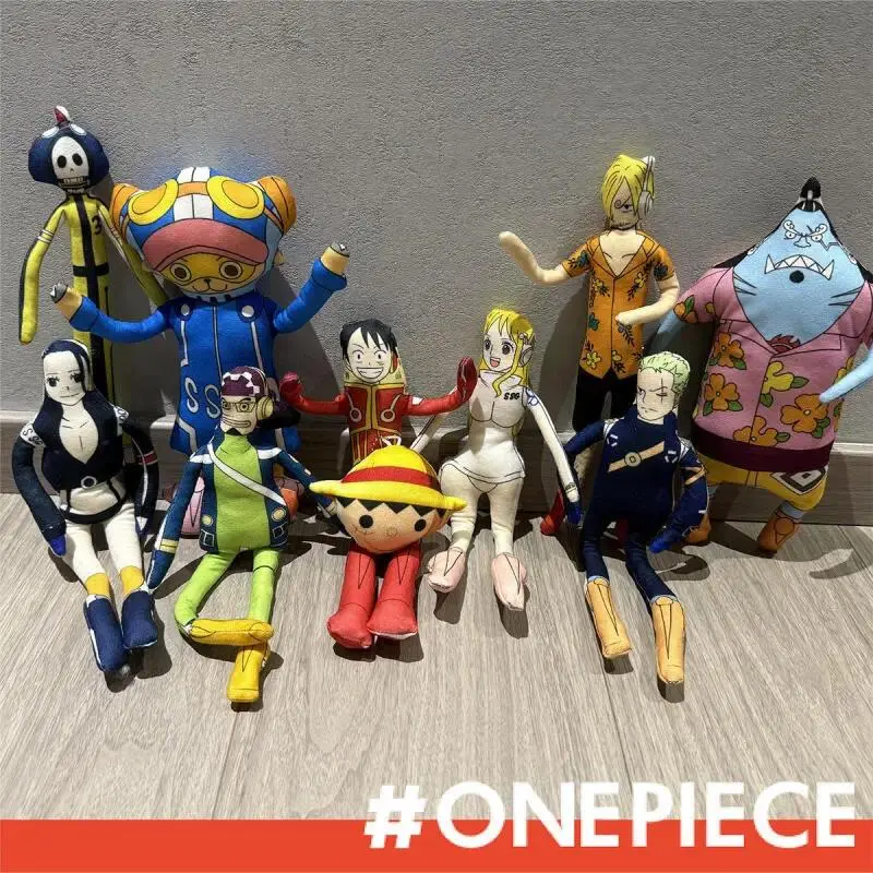 Anime Peripheral One Piece Mouse Dry Abstract Movable Doll Kawaii Creative Peripheral Monkey D. Luffy Pose Friend Birthday Gift
