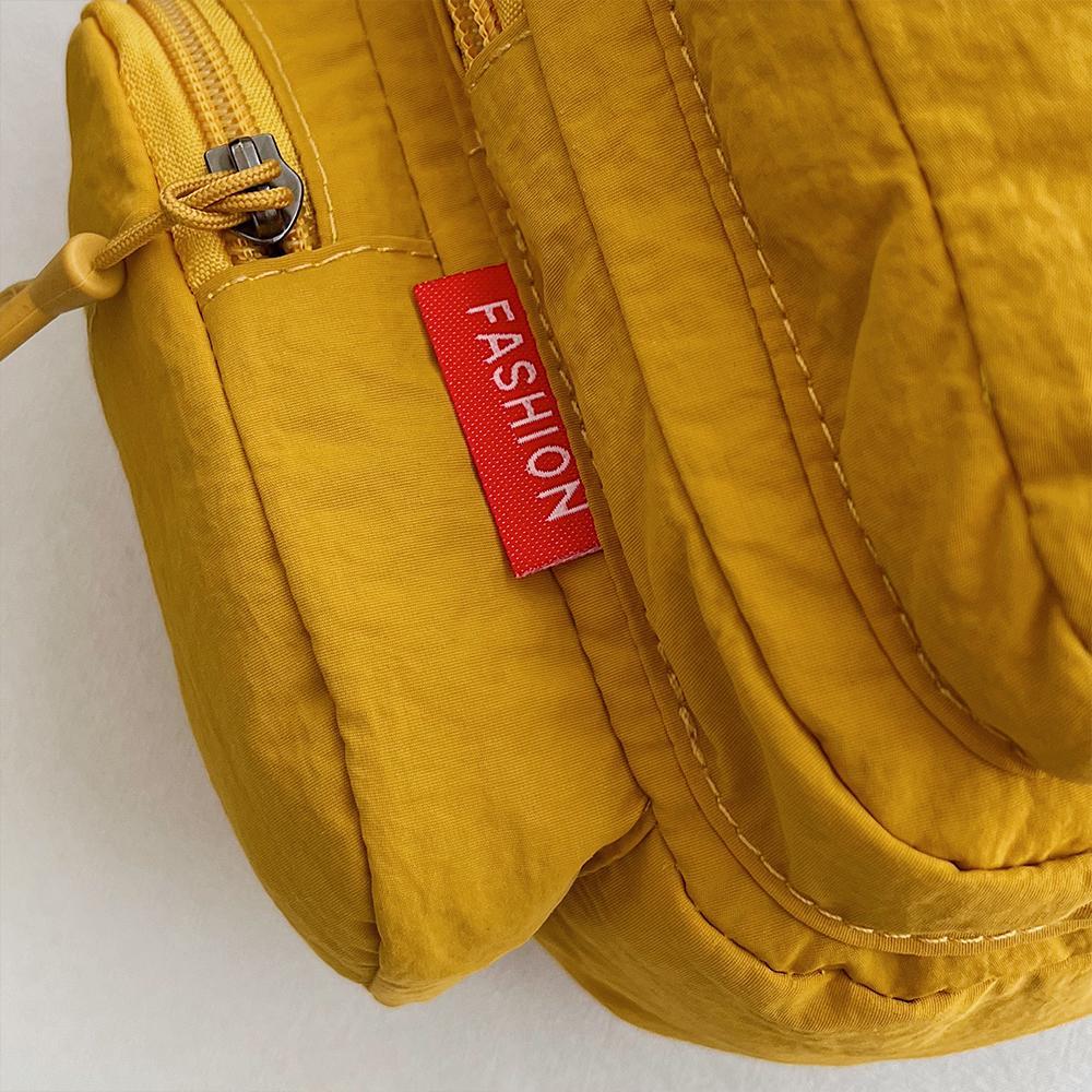 Versatile Nylon Small Square Bag Multi-Functional Large Capacity Commuter Mini Shoulder Bag Mountaineering Bag