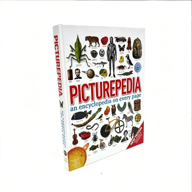 Picturepedia， Second edition: Each page has encyclopedias, popular science books, cultivating children's cognition, knowledge, cultivating children's interests, and giving children gifts